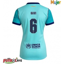 Camiseta Barcelona Paez Gavi #6 Tercera Equipación para mujer 2026-27 manga corta